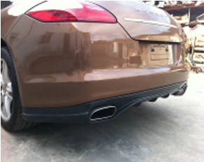 10-12 Porsche Panamera Gmt Rear Lip Accessories