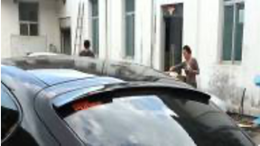 2010-2012 Porsche Panamera Tas Roof Spoiler Accessories