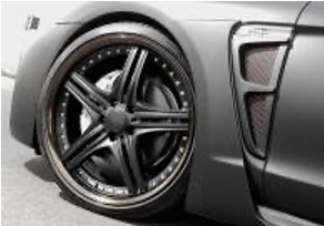 2010-2013 Porsche Panamera Wald Sports Line Black Bison Edition Style Fender Vents Accessories