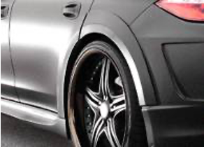 2010-2013 Porsche Panamera Wald Sports Line Black Bison Edition Style Fender Flares Accessories
