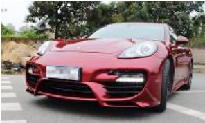 2010-2013 Porsche Panamera 970 Caractere Style Front Bumper (7Pcs) Accessories