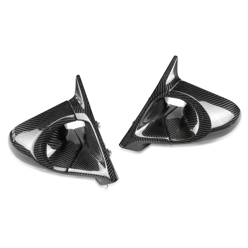 Nissan Skyline R33 & Bnr33 Gtr Carbon Fibre Ganador Style Electric Side Mirrors 1993-1998
