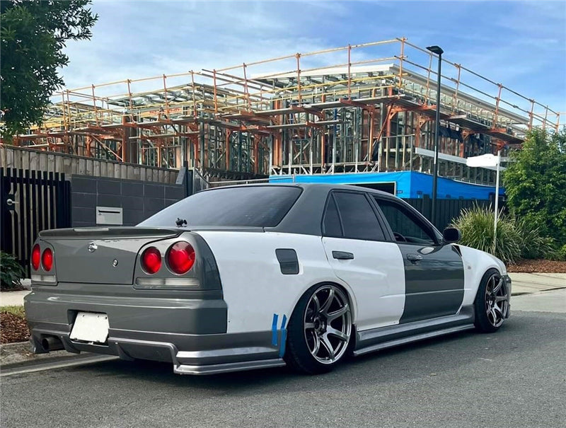 R34 4 Door GTR conversion Rear Fenders (4 Piece)