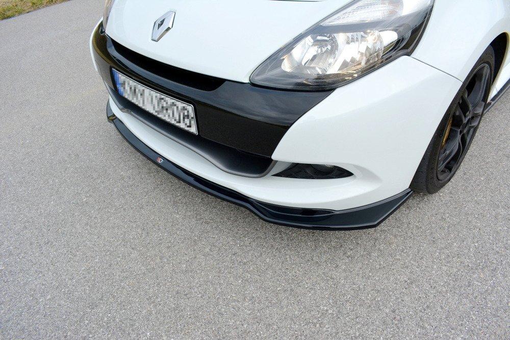 Front Splitter V.1 Renault Clio Mk3 Rs Facelift (2009-2012)