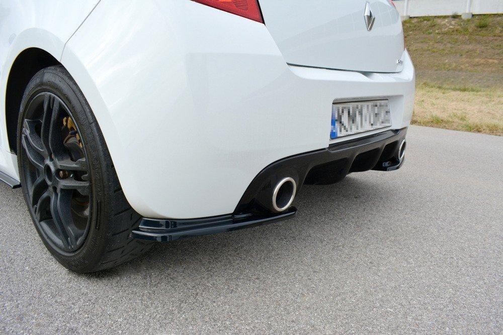 Rear Side Splitters Renault Clio Mk3 Rs Facelift (2009-2012)
