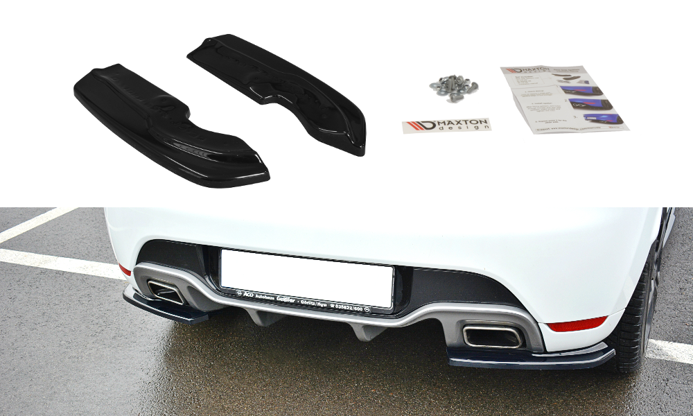 Rear Side Splitters Renault Clio Mk4 Rs (2013-2019)