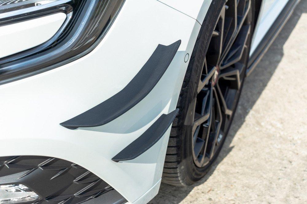 Front Bumper Wings (Canards) Renault Megane Mk4 Rs (2018-2020)