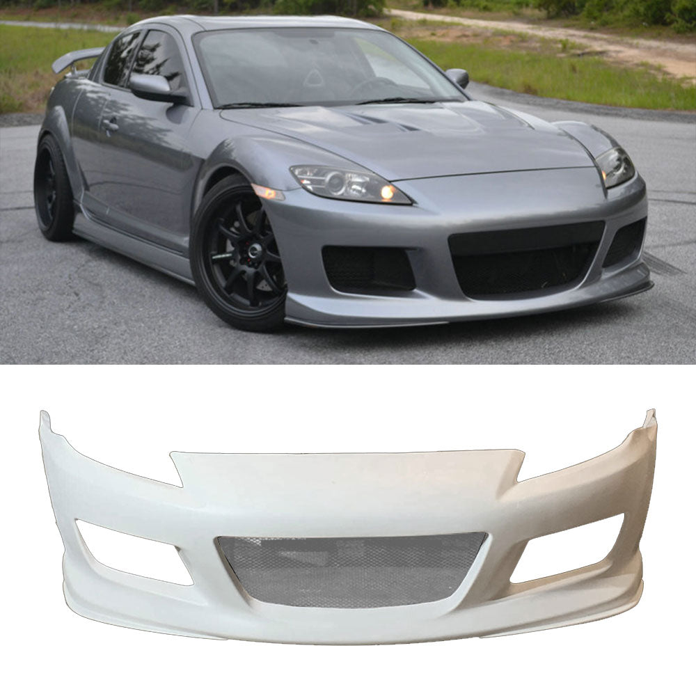 RX8 03-08 SE3P MS Style Front Bumper