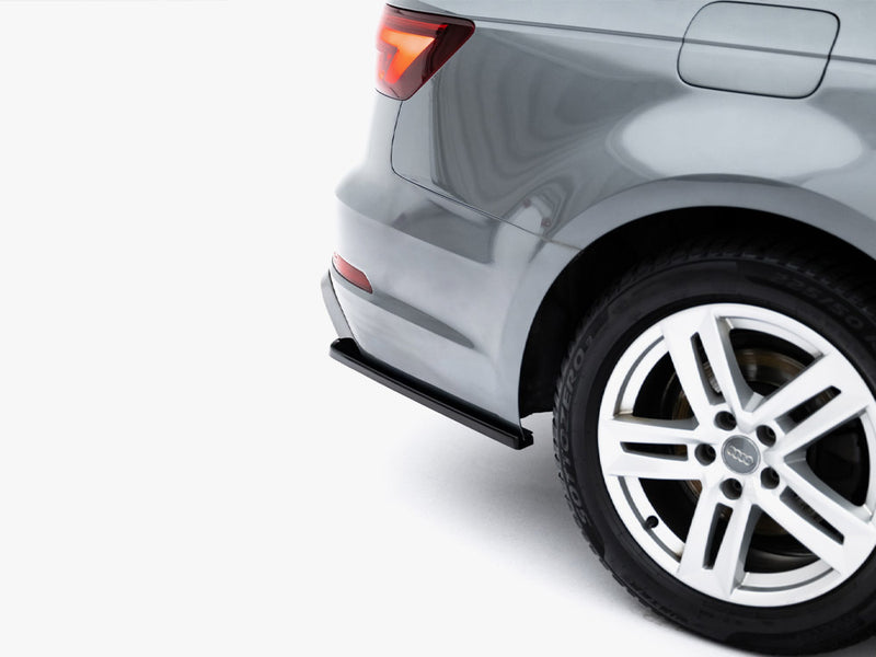 Maxton Design Rear Side Splitters Audi A4 / A4 S-Line / S4 Sedan / Avant B9 - Carbonetics
