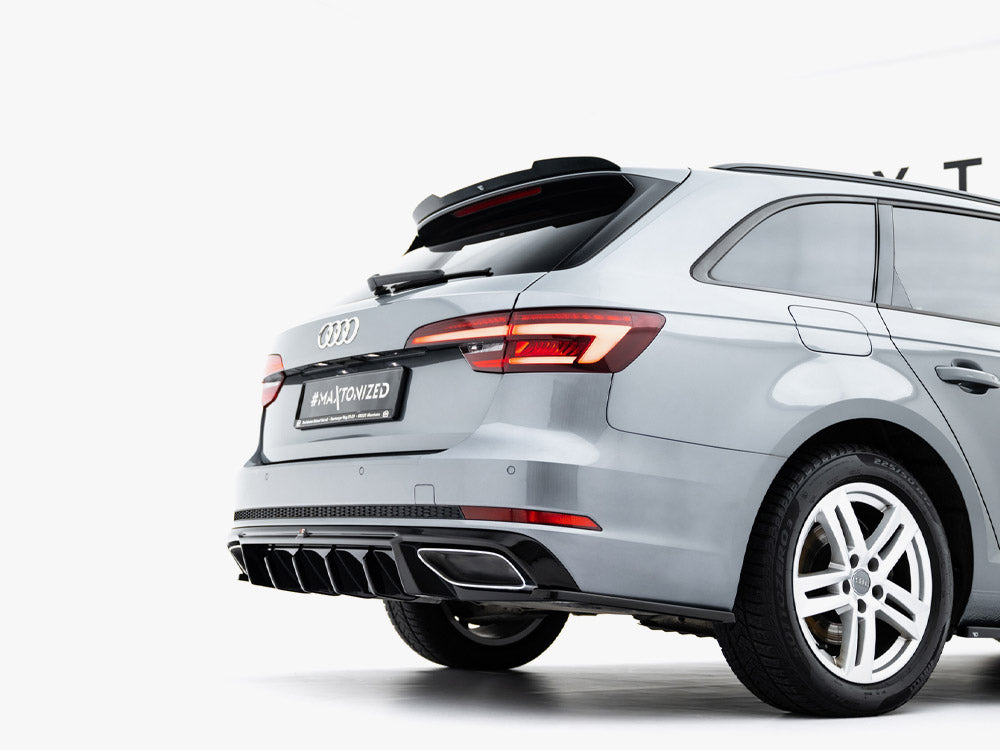 Maxton Design Rear Side Splitters Audi A4 / A4 S-Line / S4 Sedan / Avant B9 - Carbonetics