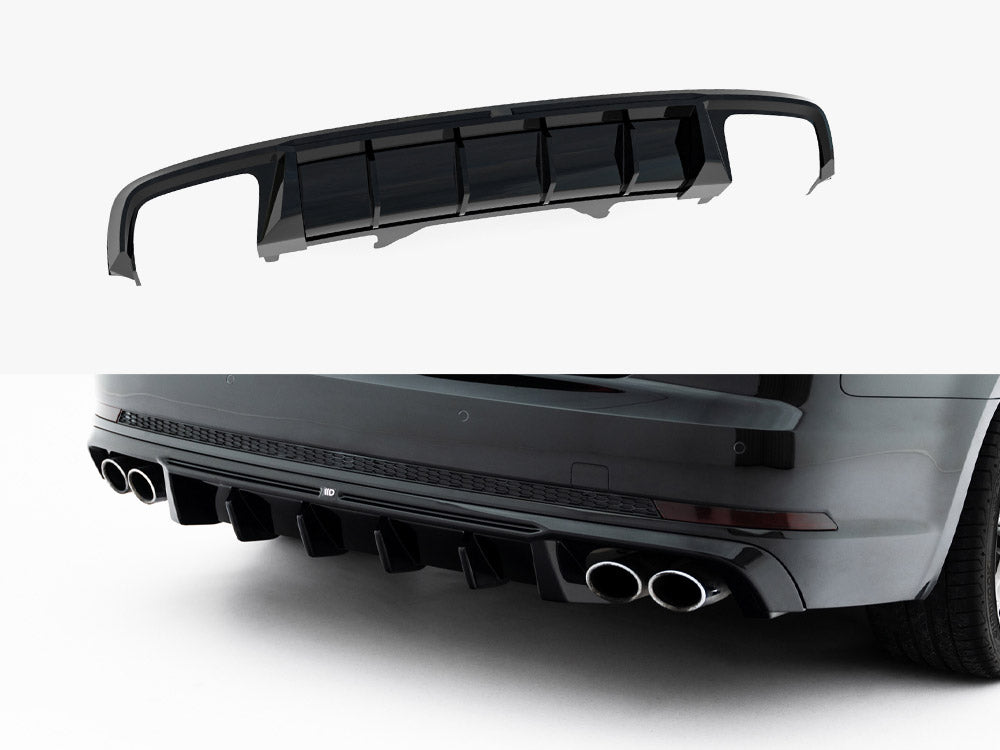Maxton Design Rear Valance Audi S4 Sedan / Avant B9 - Carbonetics