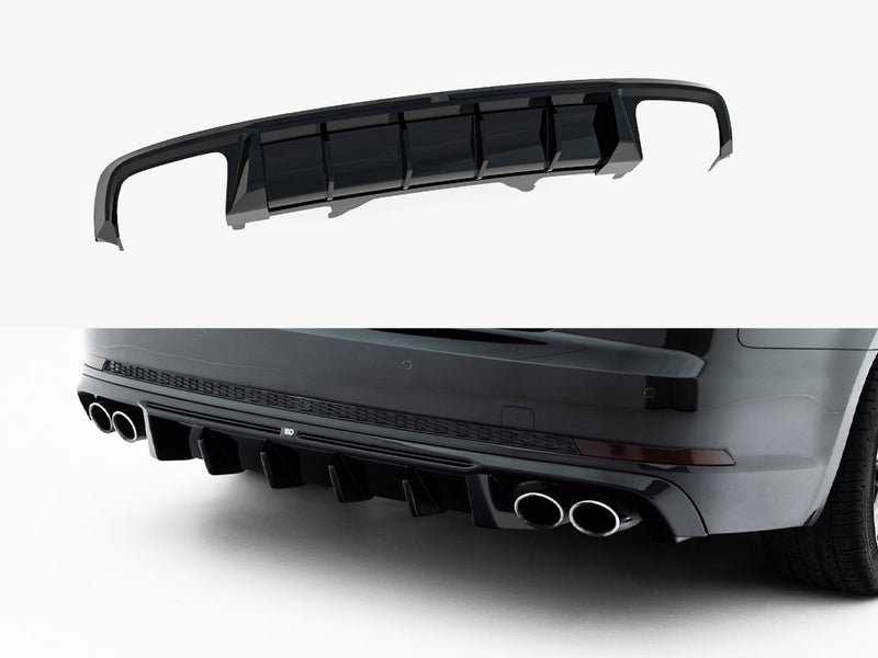 Maxton Design Rear Valance Audi S4 Sedan / Avant B9 - Carbonetics