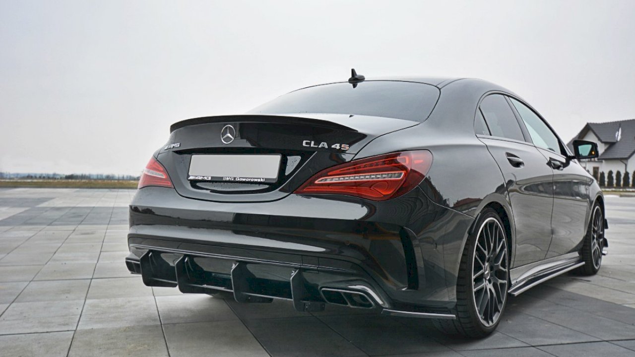 Rear Diffuser V.1 Mercedes Cla A45 Amg C117 Facelift (2017-Up)