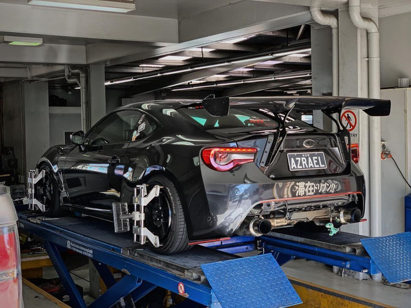 Gt86 Ft86 Zn6 Frs Brz Zc6 Gdy X Rb Ver.1 Gt Wing W/ Metal Bracket Accessories