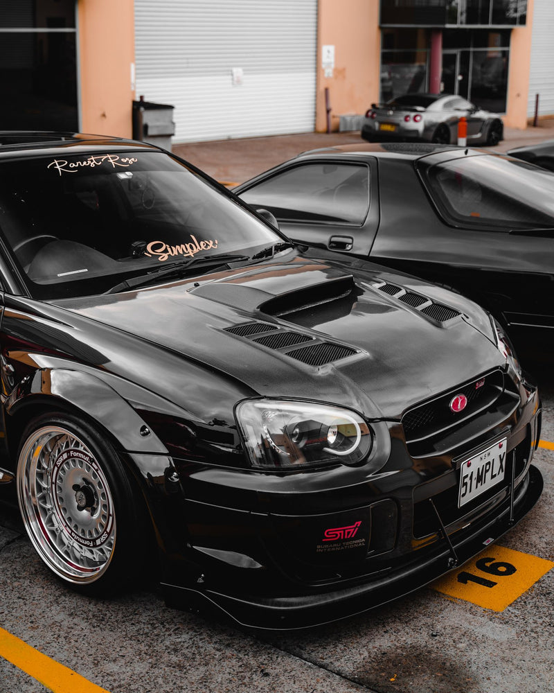 2002-2007 Subaru Impreza Wrx/sti 8Th Vs Hood Accessories
