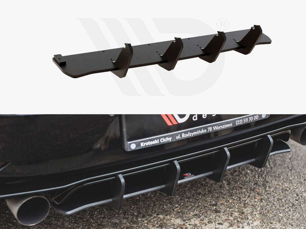 Street PRO Rear Diffuser For VW Golf MK7.5 GTI TCR