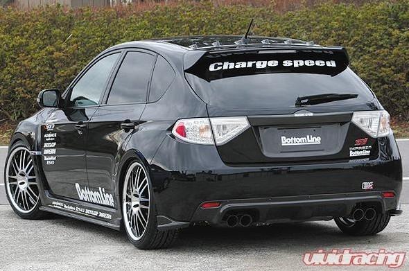 2008-2010 Subaru Grb Sti Cspd Bottom Line Type1 Rear Caps Accessories