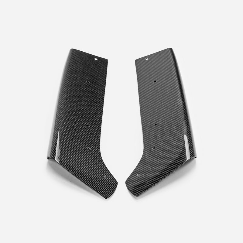 Subaru VBH WRX VRSA1 Type Rear Side Splitter Fins - 6