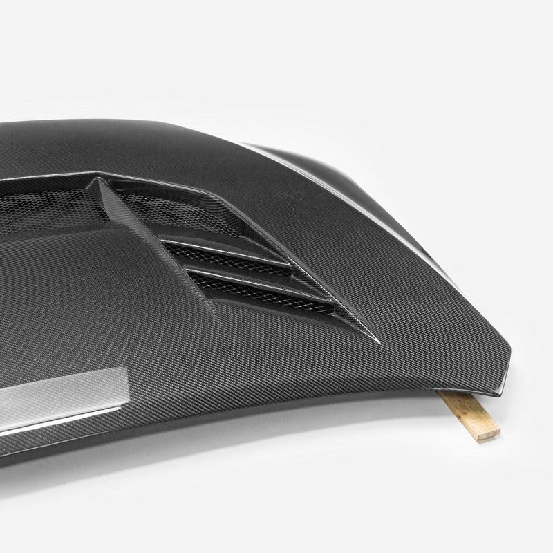 Subaru VBH WRX V Type OE Style Carbon Vented Hood - 5