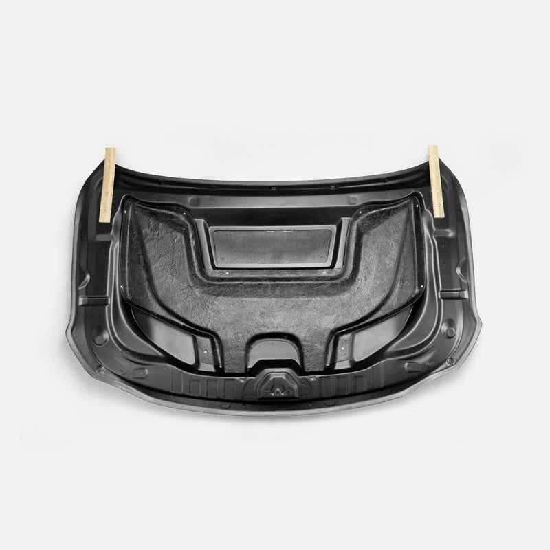 Subaru VBH WRX V Type OE Style Carbon Vented Hood - 1