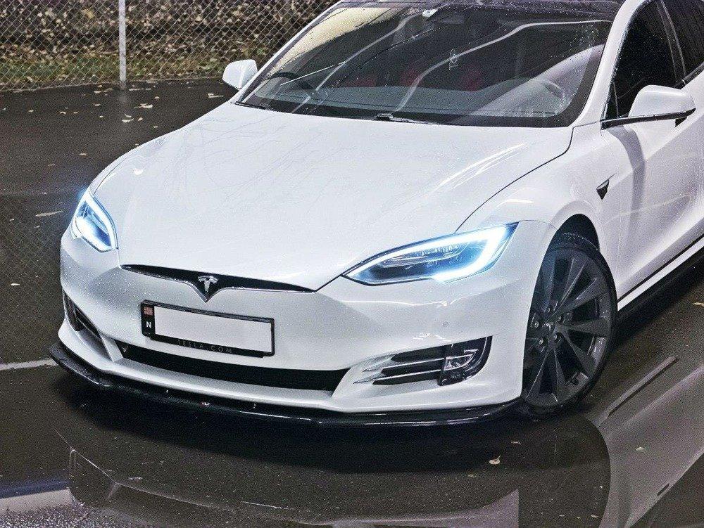 Front Splitter V.1 Tesla Model S Facelift (2016-)
