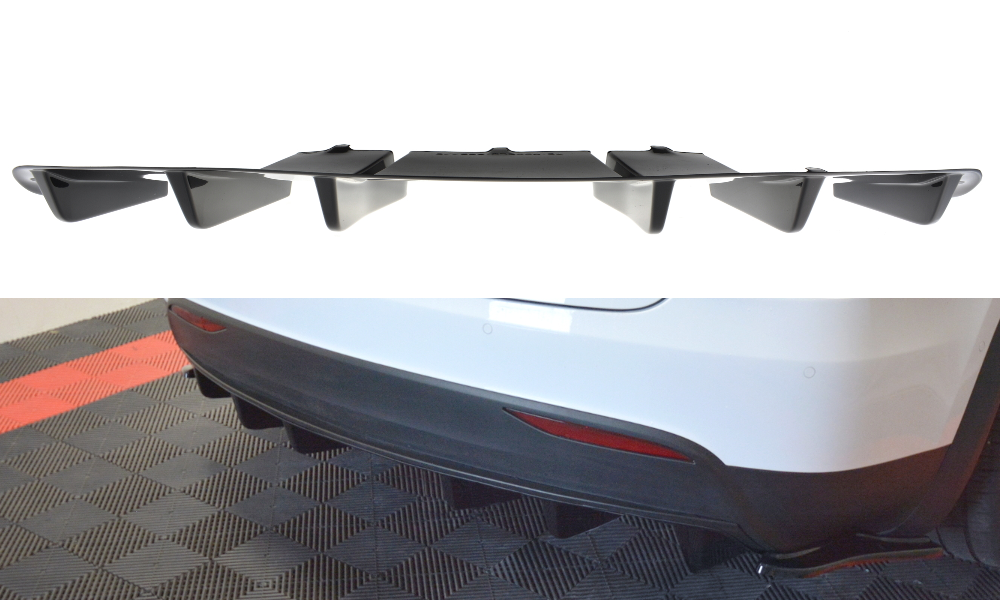 Rear Diffuser Tesla Model X (2015-)