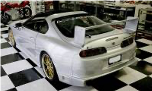 1993-1998 Toyota Supra Mk4 Blitz Rear Bumper Accessories