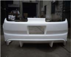 93-97 Toyota Supra Mk4 Trial Rear Bumperwith Bottom Diffuser Accessories