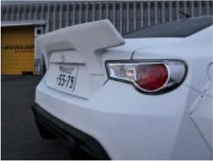 Gt86 Ft86 Zn6 Frs Brz Zc6 Gdy X Rb Ver.2 Rear Spoiler Accessories