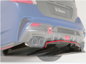 Subaru Impreza Va Wrx S4 & Sti Sedan Vs Arising Ii Rear Diffuser Accessories