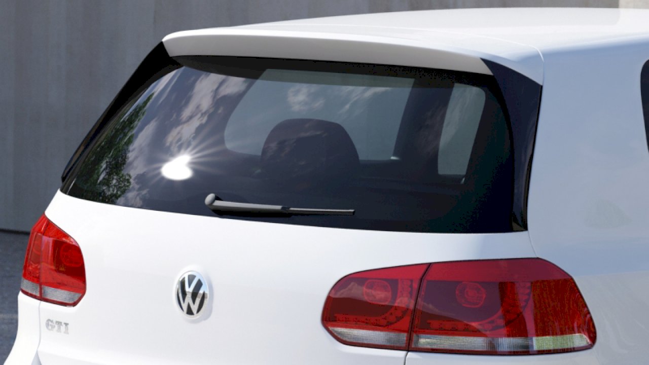 Rear Side Spoiler Extension Vw Golf Vi Gti (R400 Look)