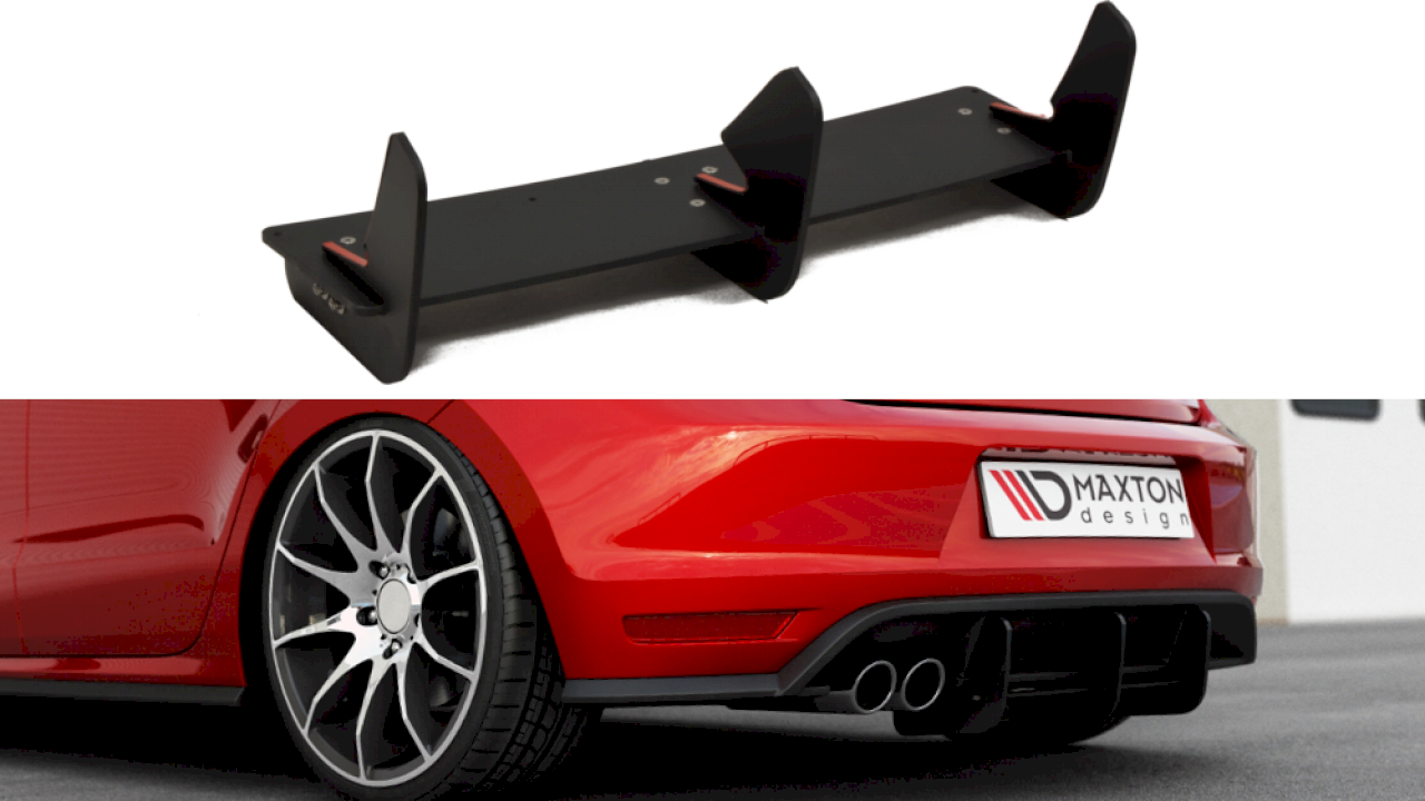 Rear Diffuser Vw Polo Mk5 Gti Facelift (2015-2017)