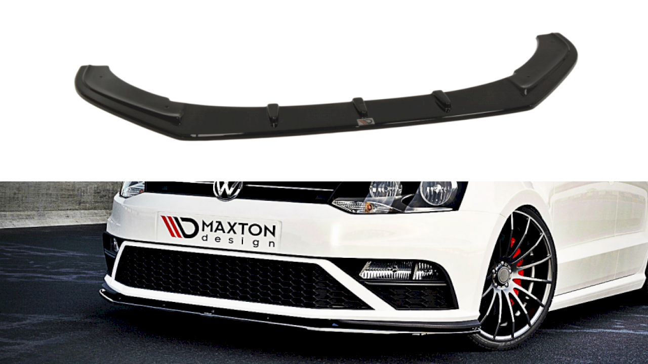 Front Splitter V.1 Vw Polo Mk5 Gti (Facelift) (2015-2017)
