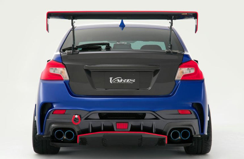 2015+ Subaru Impreza Va Wrx S4 & Sti Sedan Vs Arising Ii Rear Bumper W 2 Pcs Of Reflectors Frp