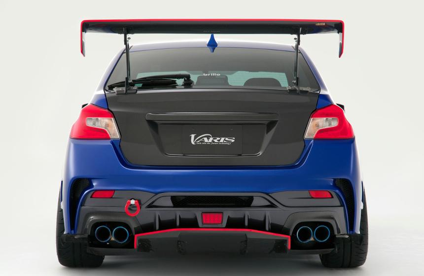 2015+ Subaru Impreza Va Wrx S4 & Sti Sedan Vs Arising Ii Rear Bumper W 2 Pcs Of Reflectors Frp