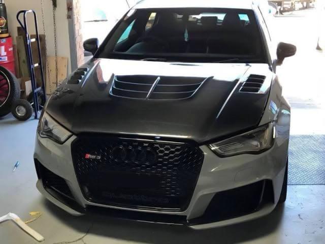 Rs3 Carbon Fiber Bonnet Accessories