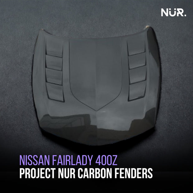 Nissan 400z Project Nur GT Carbon Hood
