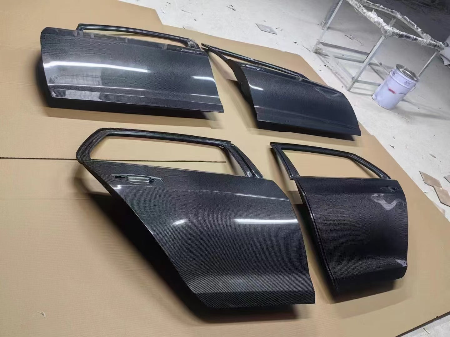 Carbon Fiber Doors For VW Golf R Mk7/7.5