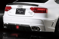 2007-2014 Audi A5 & A5(S-Line) S5 B8 B8.5 Sportback Rowen Style Rear Bumper Accessories