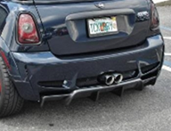 2006-2013 Mini Cooper R56 Duell Ag Rear Bumper Accessories