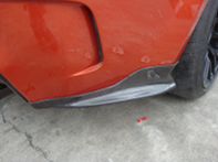 2010-2012 Bmw 1M Coupe Rz Raze Rear Cap Accessories