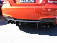 2010-2012 Bmw 1M Coupe Rz Raze Rear Diffuser Accessories