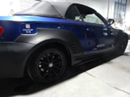 2008-2013 Bmw 1 Series E82 M1-Rzs Style Wider Side Skirt Accessories