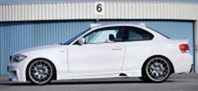 2008-2013 Bmw 1 Series E82 E87 E88 Rieger 1M Style Side Skirts Accessories