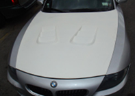 2002-2008 Bmw Z4 E85 E86 Shark Style Hood Accessories