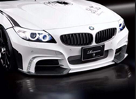 2009-2013 Bmw Z4 E89 Rowen White Wolf Edition Style Front Bumper W/ Led Accessories