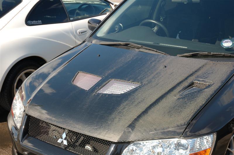 2001-2002 Mitsubishi Evolution 7 Oem Style Hood Accessories