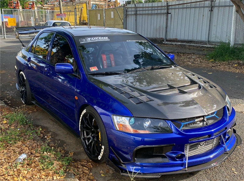 2003-2007 Mitsubishi Evolution 8-9 Vt Street Ver.2 Gt Bonnet