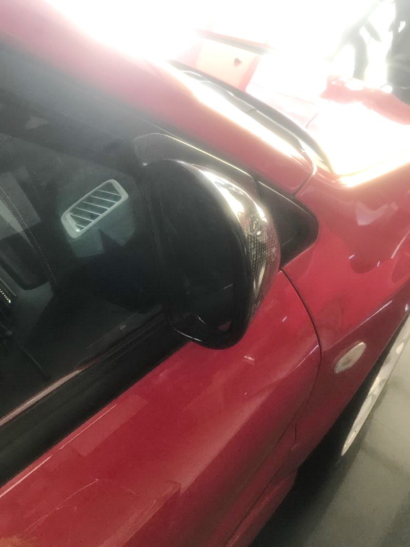 2001-2007 Mitsubishi Lancer Evolution 7-9 Ralliart Style Electric Side Mirrors Accessories