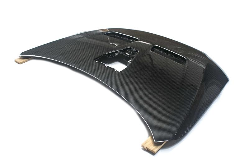OEM Style Hood w/o Scoop Side Vents for 2008-2012 Mitsubishi Lancer